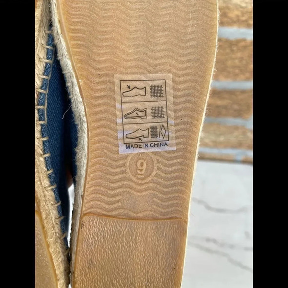 Soludos PINEAPPLES DENIM BLUE 9 - Picture 5 of 8